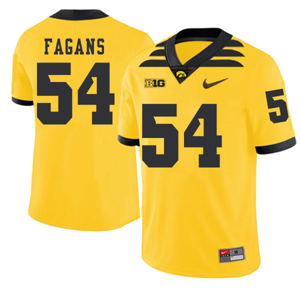 2019 Men #54 Matt Fagans Iowa Hawkeyes College Football Alternate Jerseys Sale-Gold 2019 Men #54 Matt Fagans Iowa Hawkeyes College Football Alternate Jerseys Sale-Gold